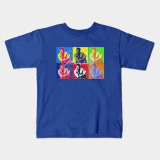 Muhammad Ali Popart Vintage Look Kids T-Shirt